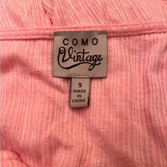 COMO VINTAGE brand blouse. NWOT. Size S. - Picture 3 of 4